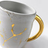 Constellation Mug in White and Gold